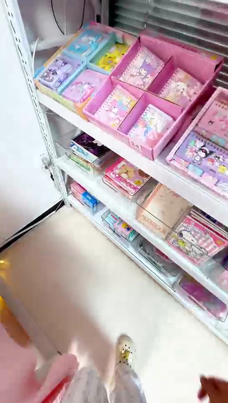 First items placed into a BoBoScoops box